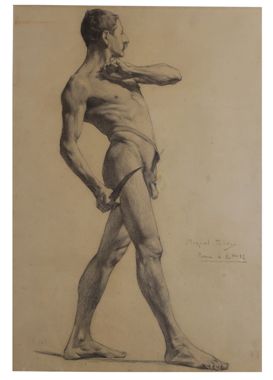 Estudi de figura masculina