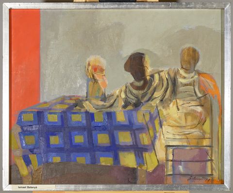 Figures en un interior